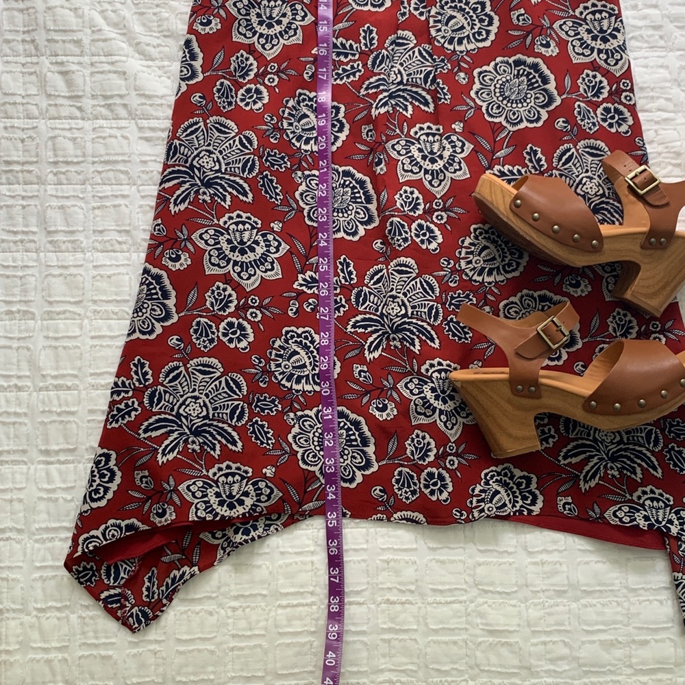 Madewell floral Italian silk dress - Picture 7 of 8